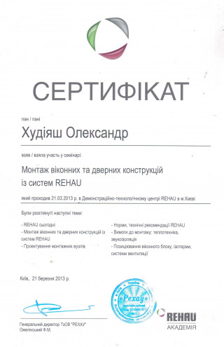 Сертификаты